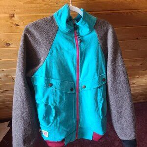 Vander Bomber Jacket - Suede and Wool - Med